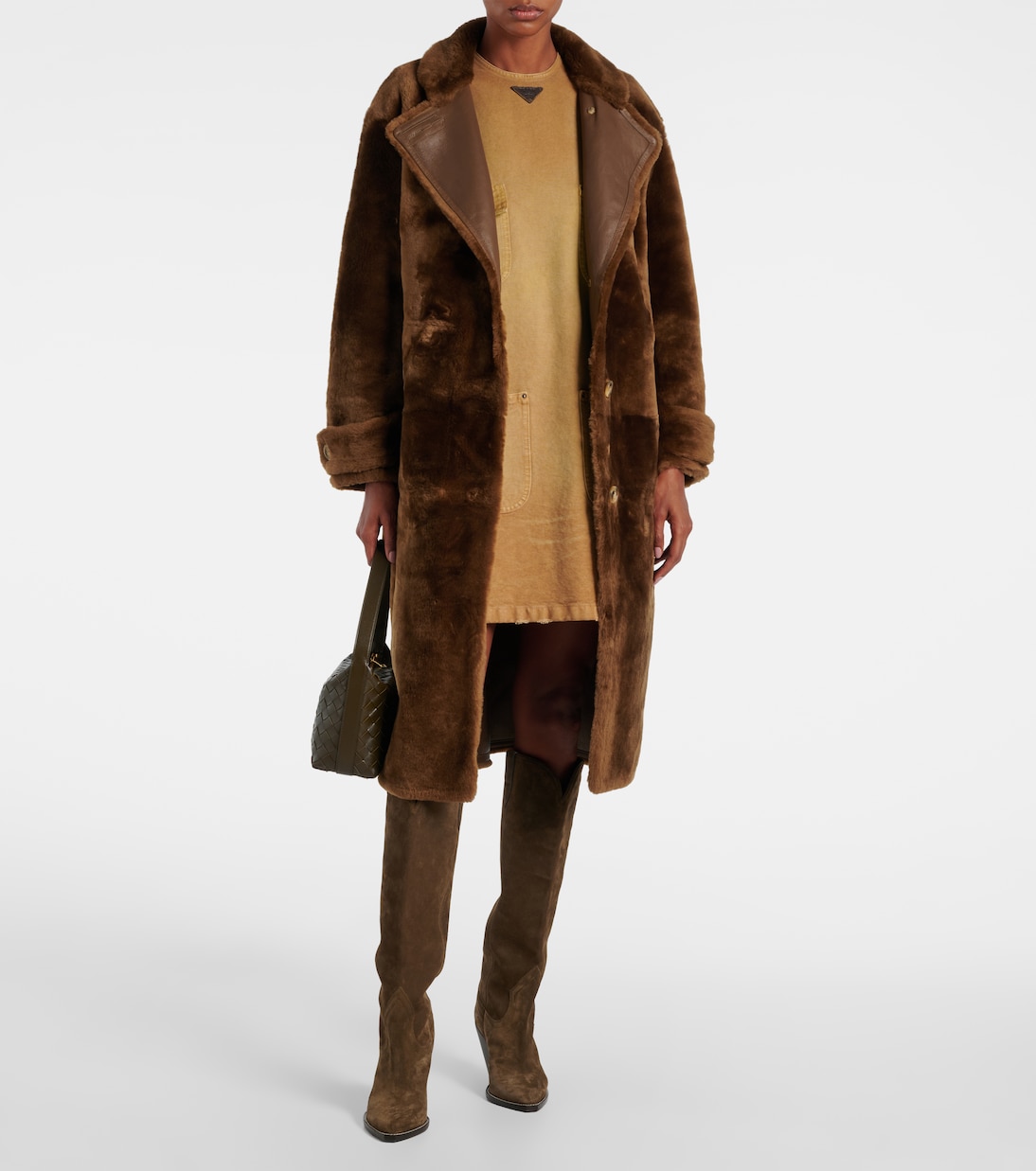 Cappotto in shearling | Yves Salomon