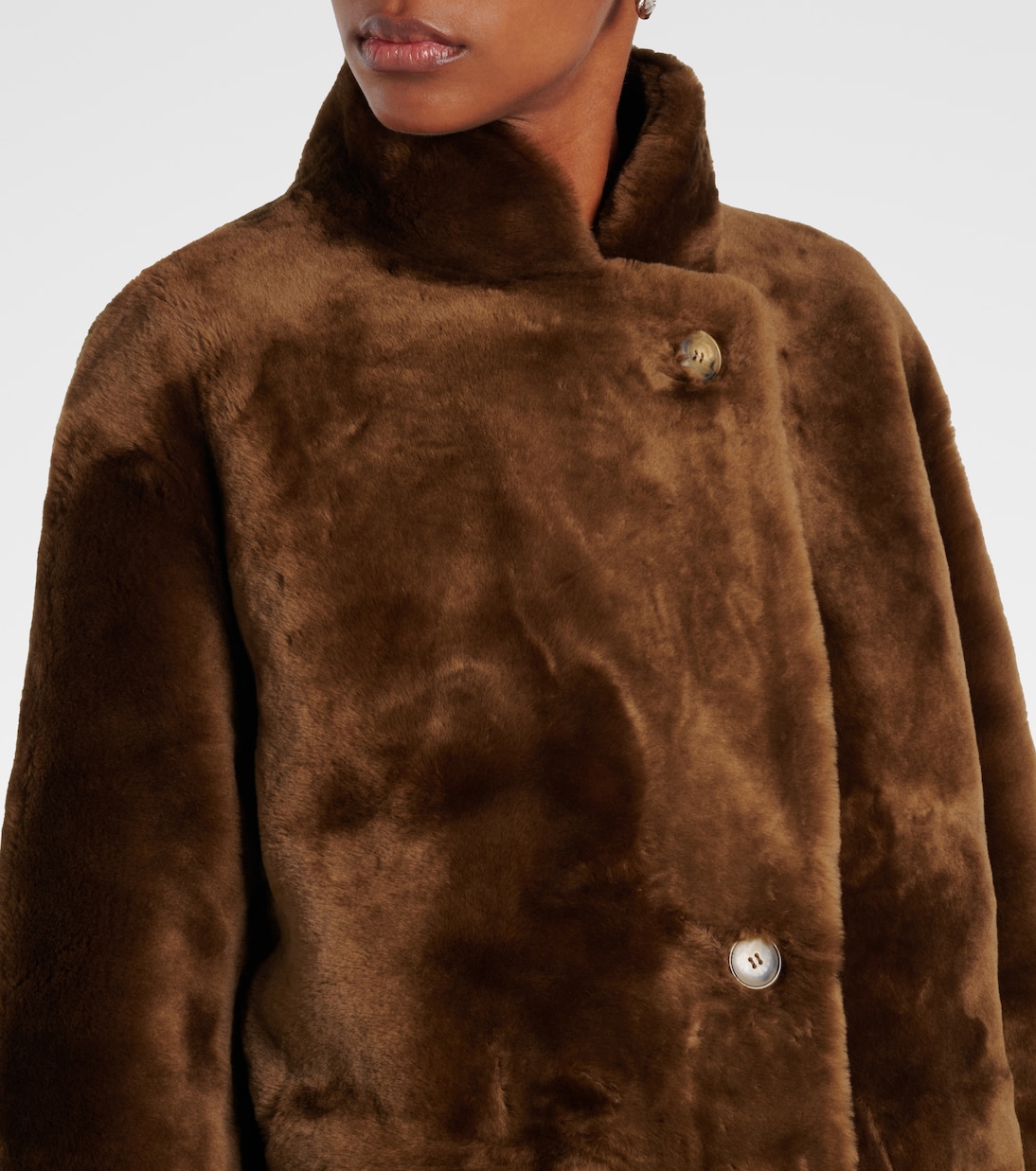 Cappotto in shearling | Yves Salomon