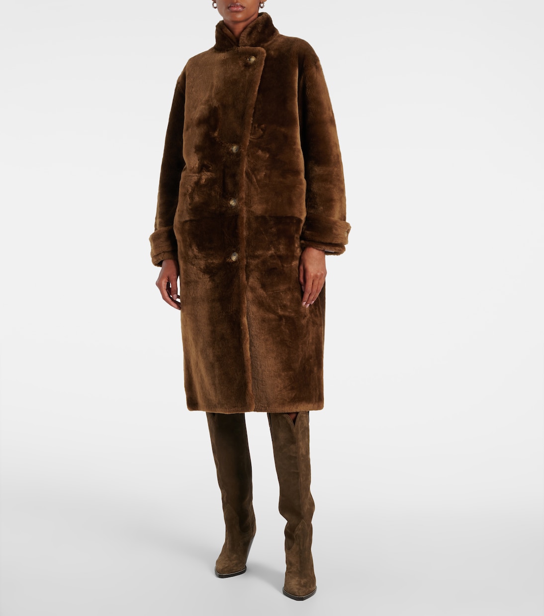 Cappotto in shearling | Yves Salomon