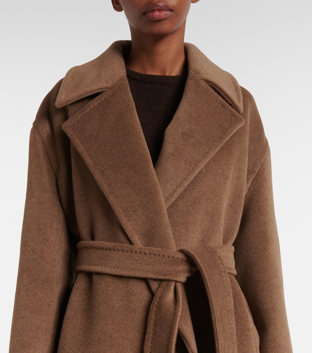 Wrap coat with hood new arrivals