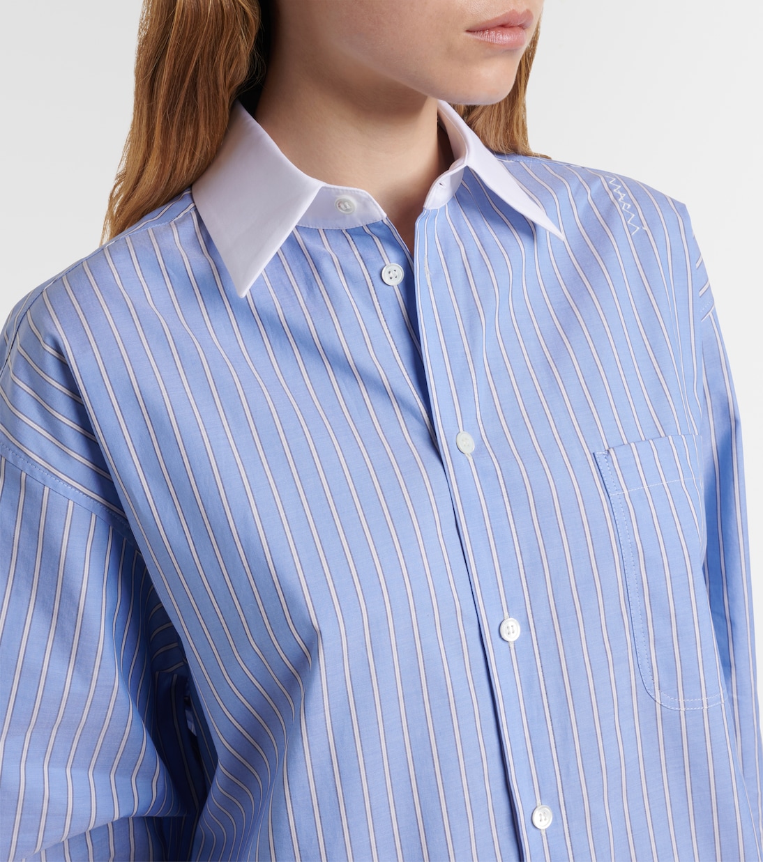 Camicia in cotone a righe | Marni