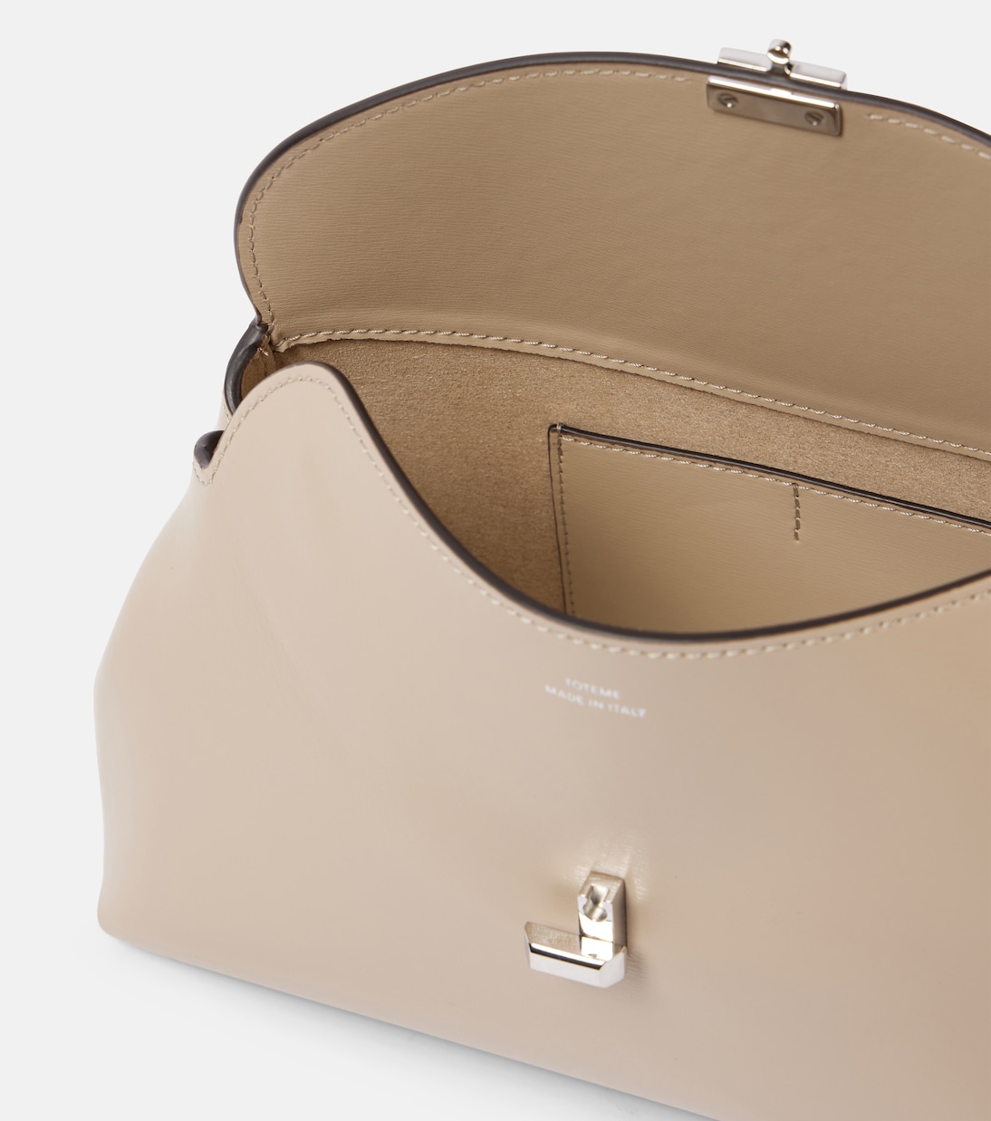 Clutch T-Lock in pelle | Toteme