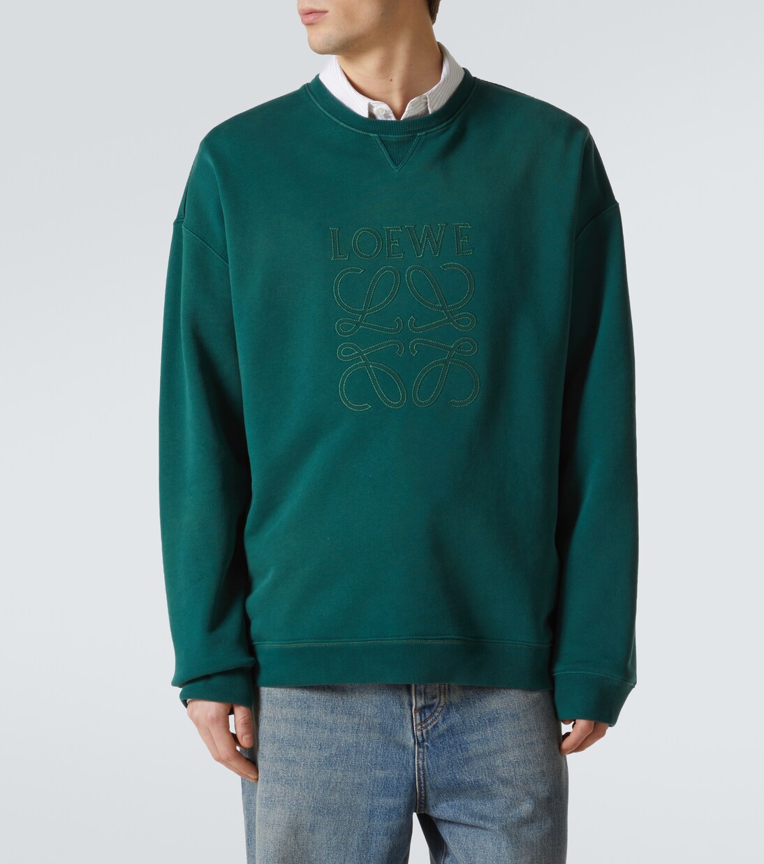 Jersey de algodón con anagrama | Loewe