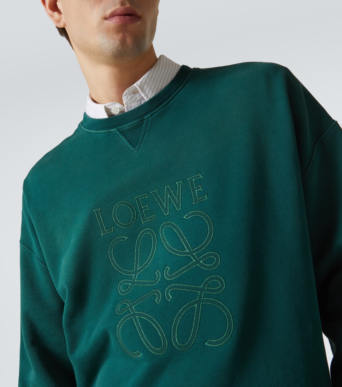 Jersey de algodón con anagrama | Loewe