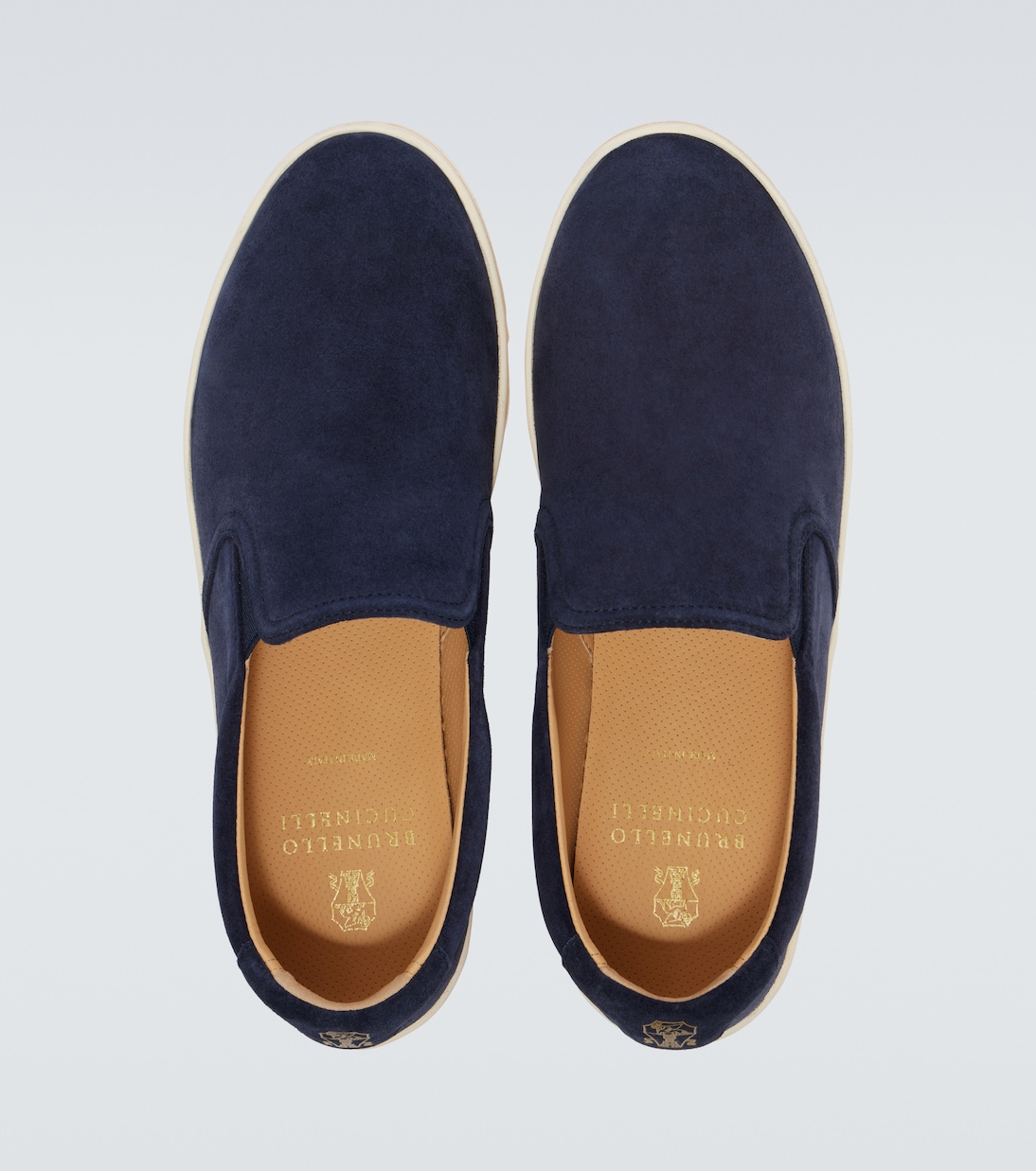 Slip-Ons aus Veloursleder | Brunello Cucinelli