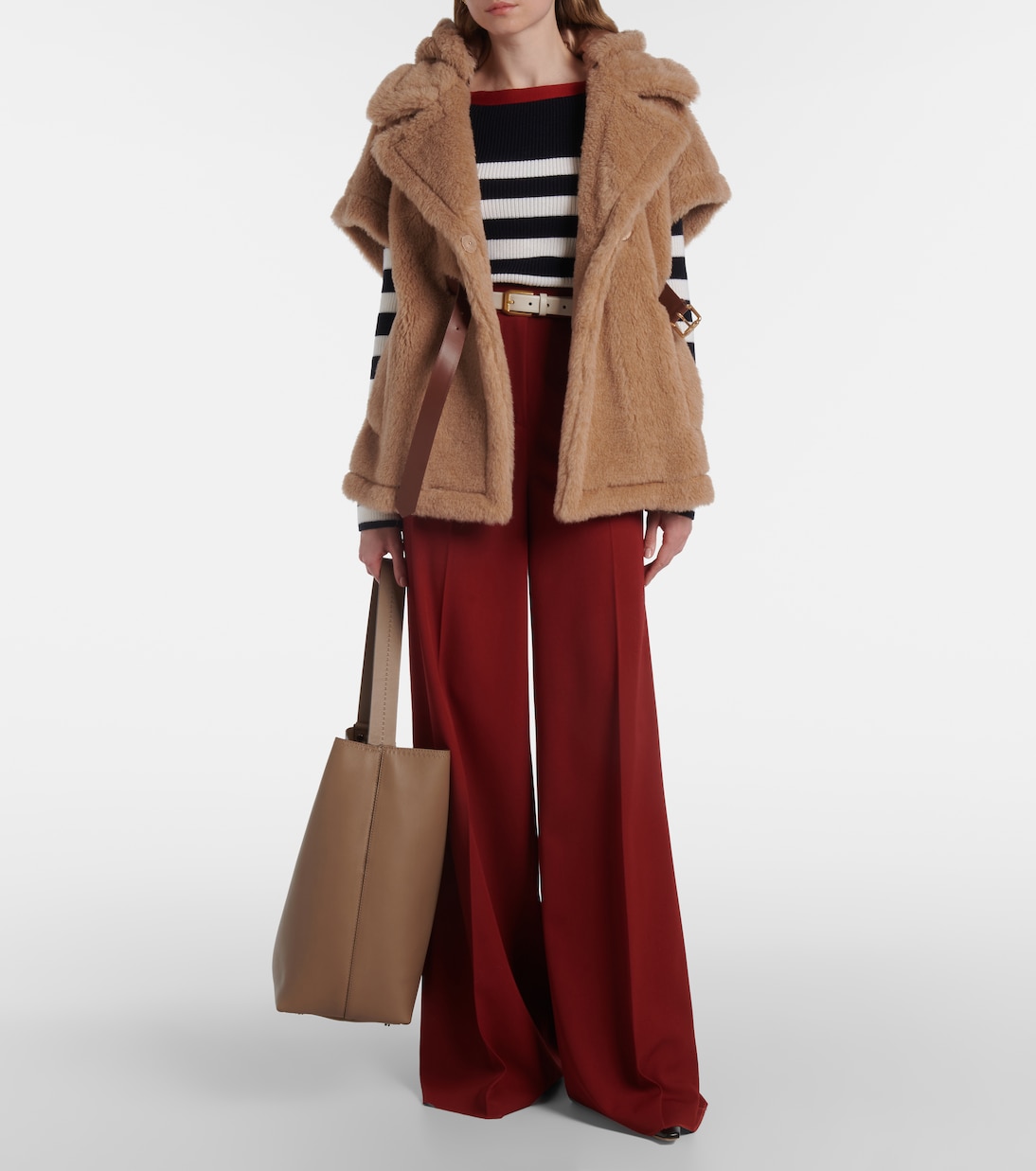 Mantella in lana, cashmere e seta | Max Mara