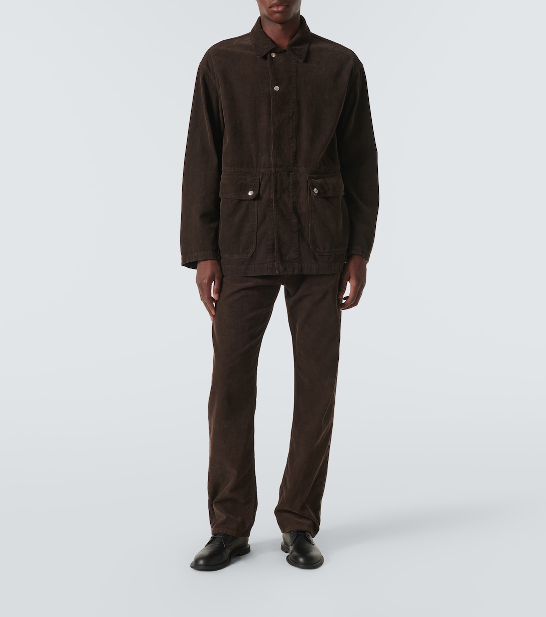 Gerade Hose Burt aus Baumwoll-Cord | The Row