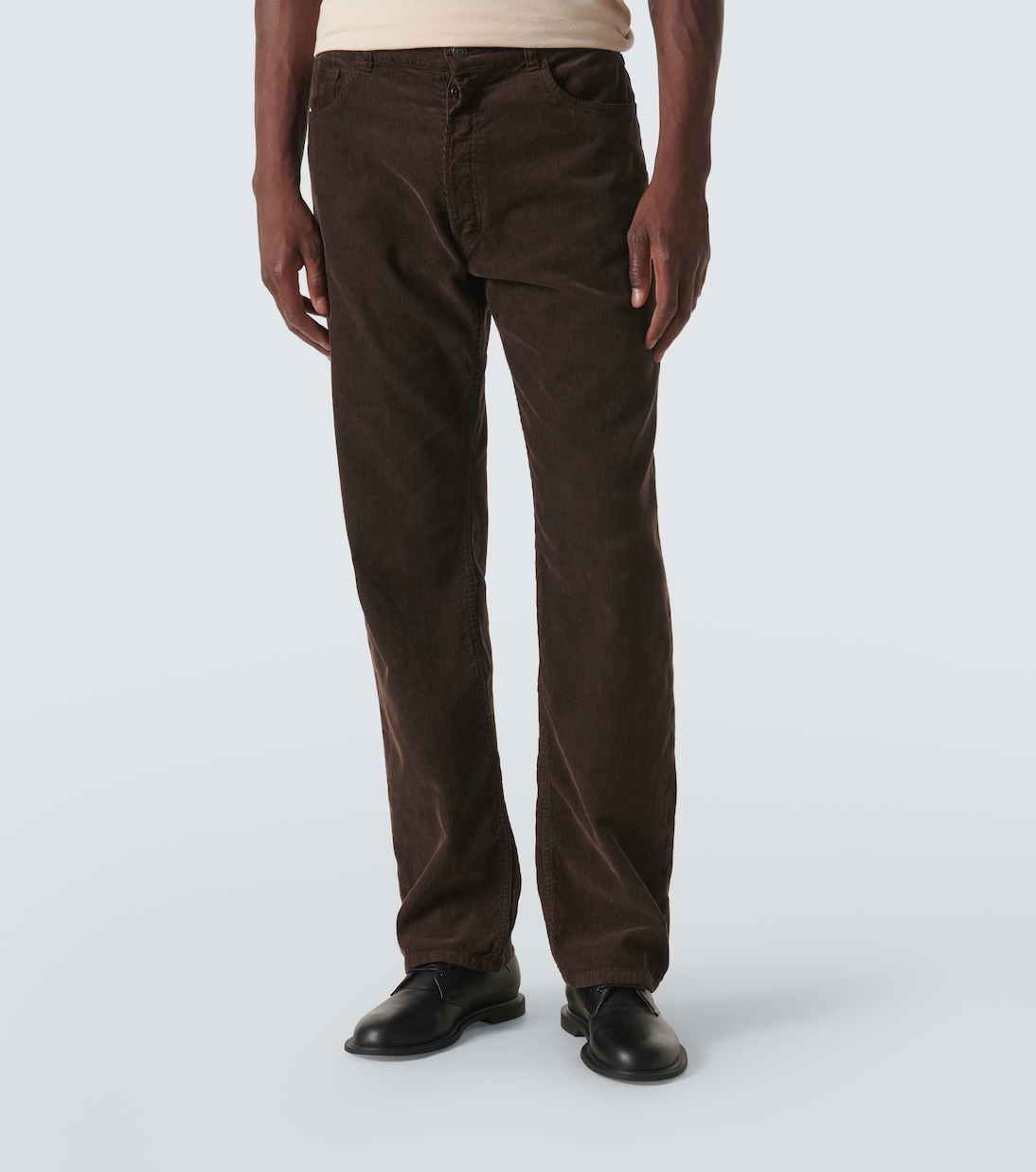 Gerade Hose Burt aus Baumwoll-Cord | The Row