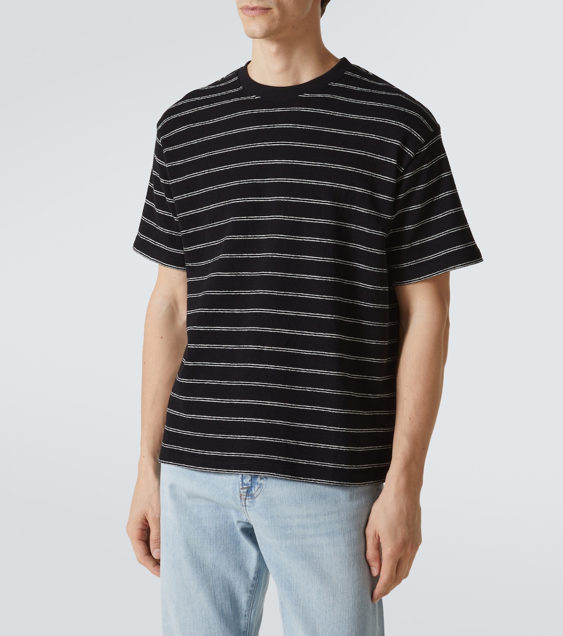 Camiseta de algodón a rayas | Frame