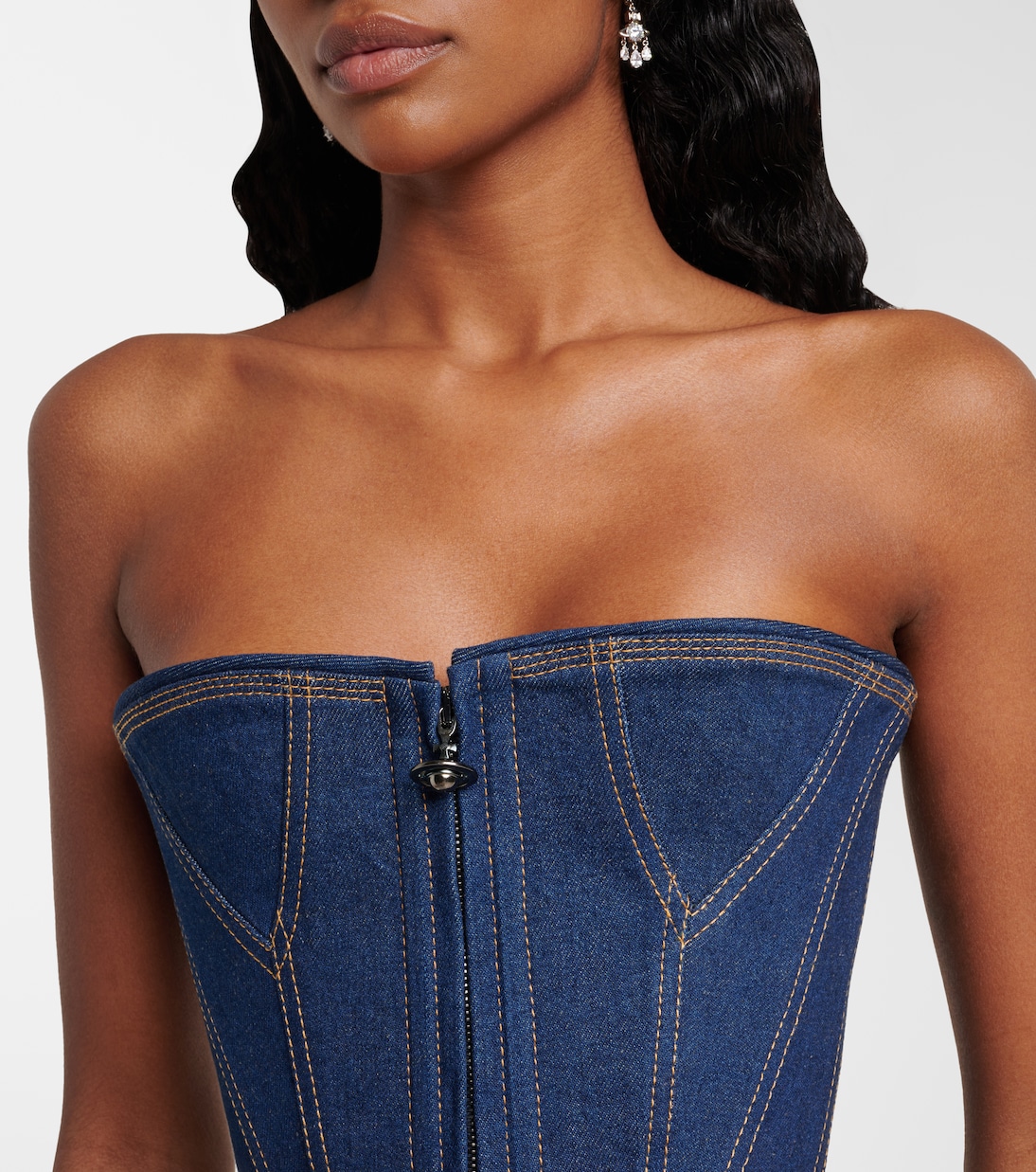 Denim corset  | Vivienne Westwood