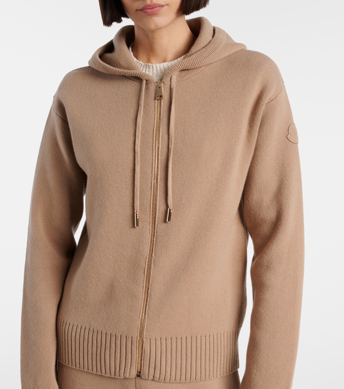 Sudadera con capucha de lana y cachemir | Moncler