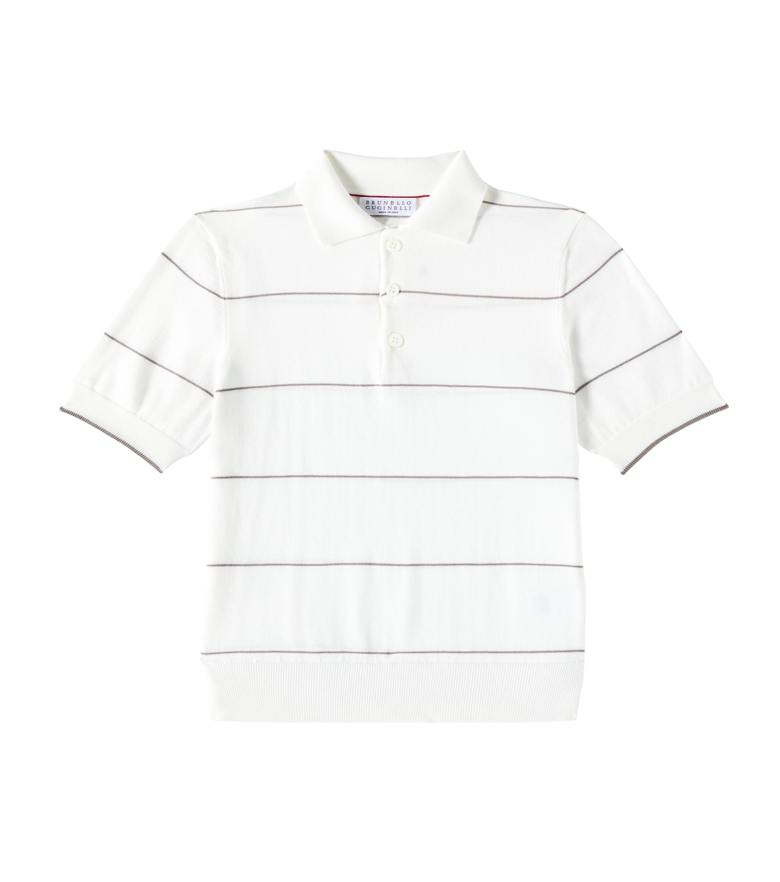 Polo in jersey di cotone | Brunello Cucinelli Kids