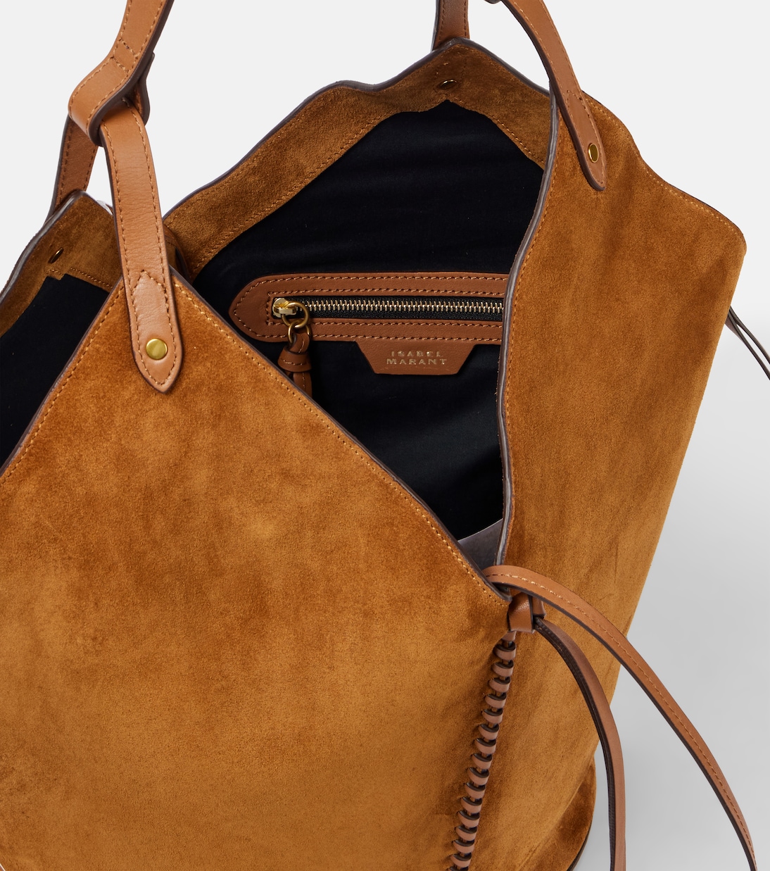 Borsa a spalla Tampa in suede | Isabel Marant