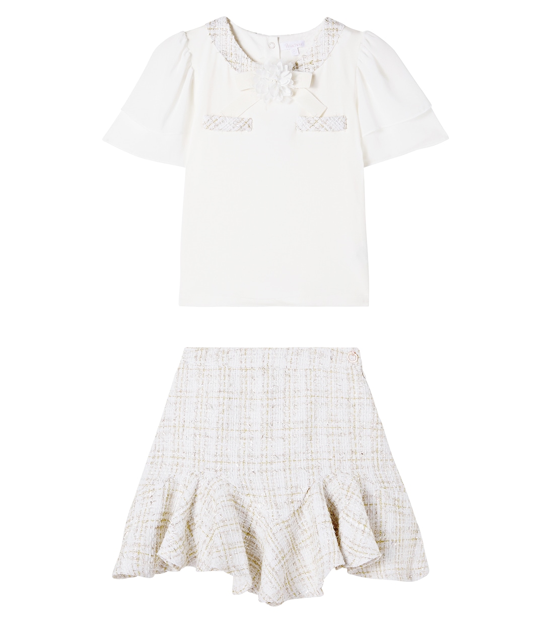Set top et jupe en tweed | Patachou