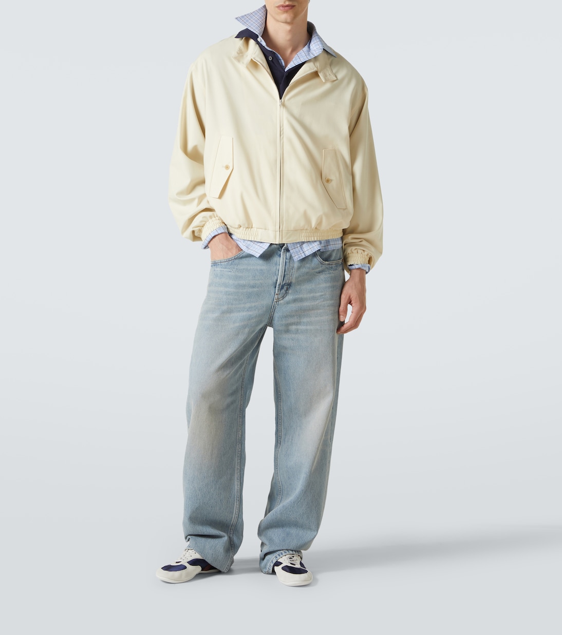 Sneakers Gymnasium mit Leder | Miu Miu