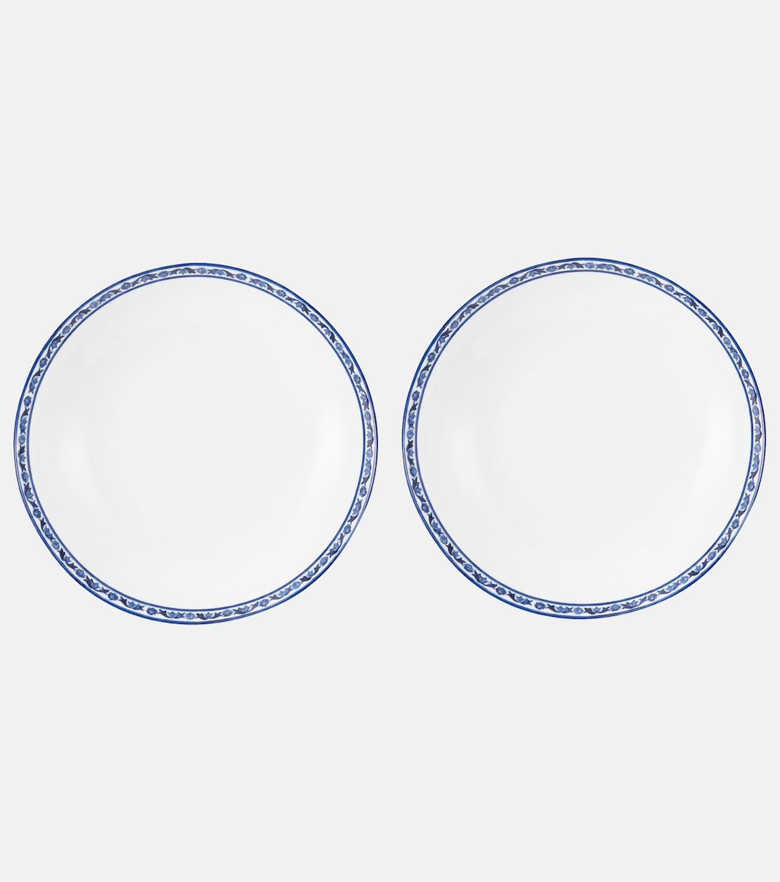 Set Blu Mediterraneo di 2 piatti fondi | Dolce&Gabbana Casa