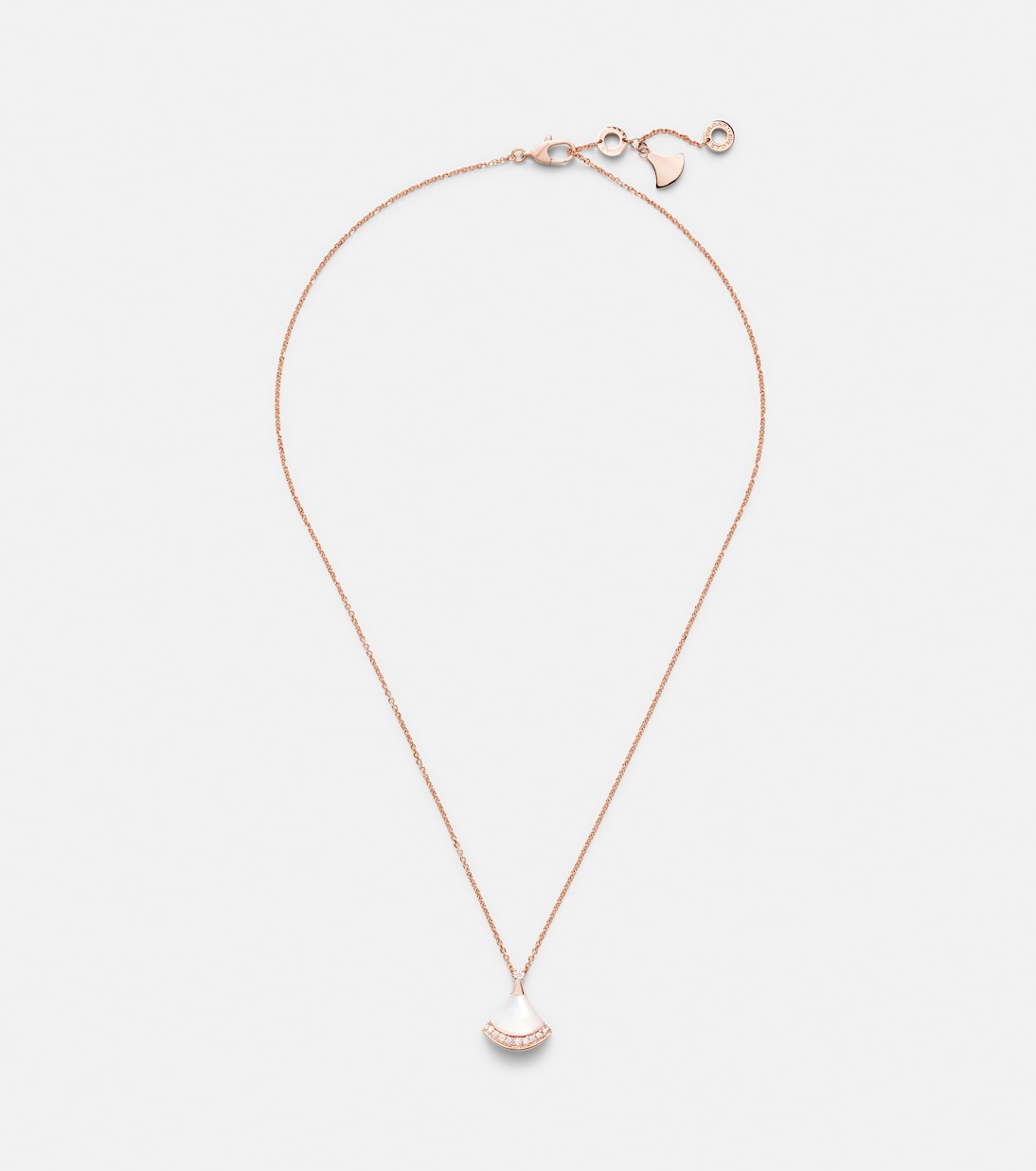 Collier Divas' Dream en or rose 18 ct, nacre et diamants | Bvlgari