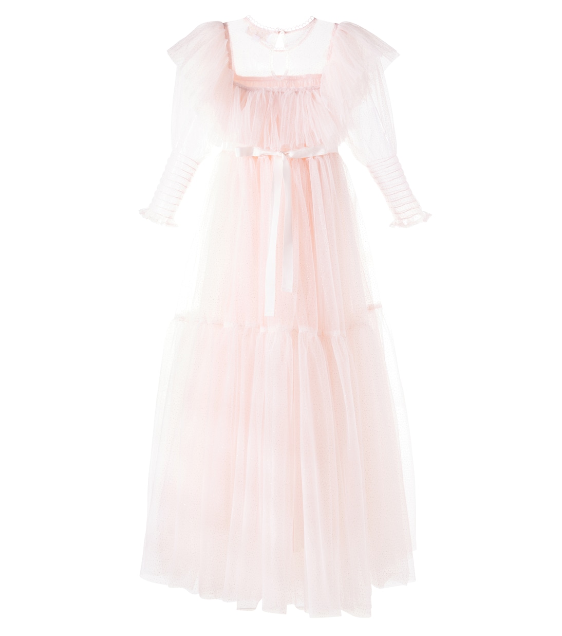 Abito in tulle con balze e glitter | Petite Amalie  