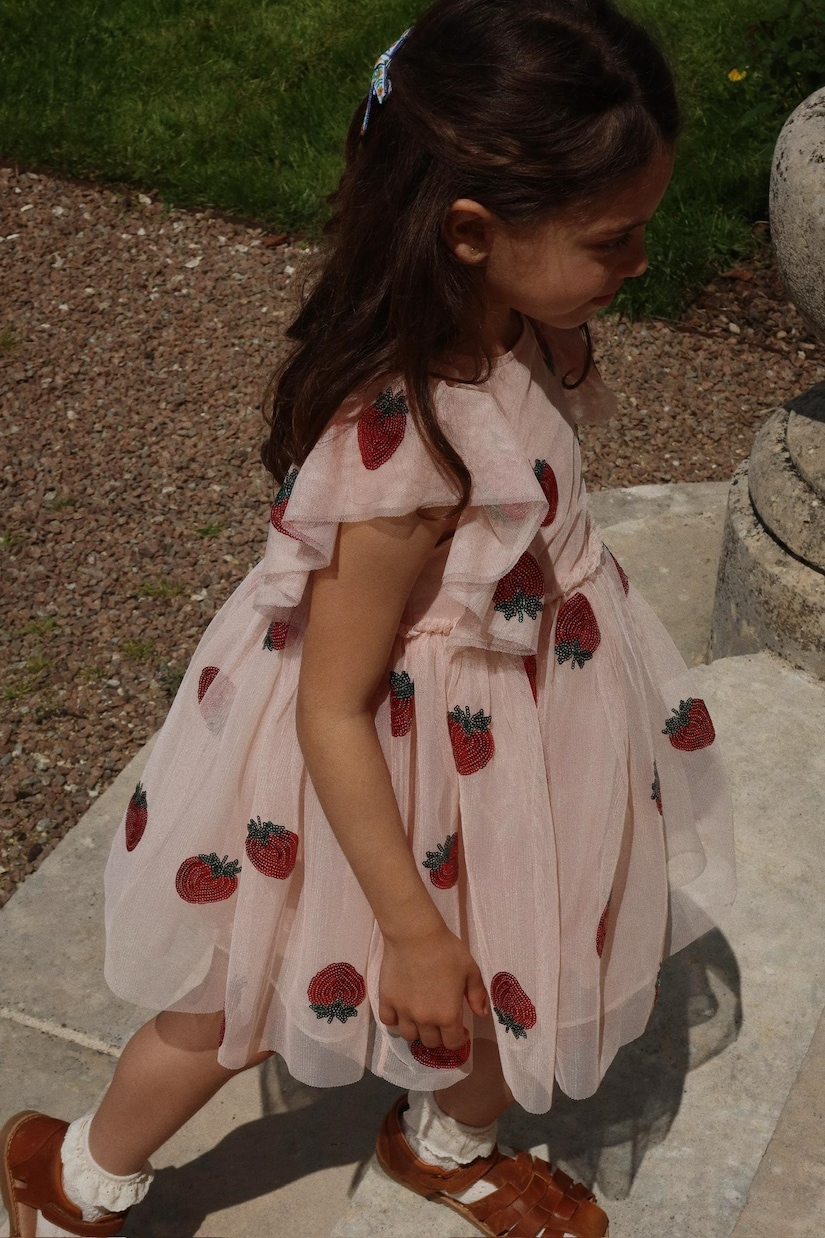 Yvonne sequined ruffled tulle dress  | Konges Sløjd