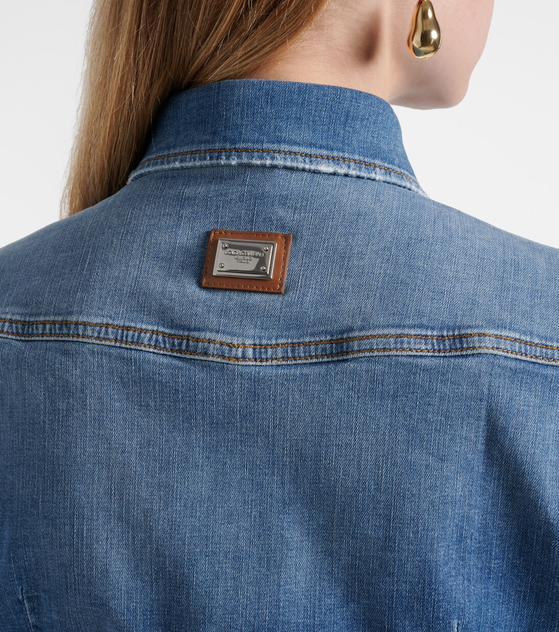 Washed denim shirt | Dolce&Gabbana
