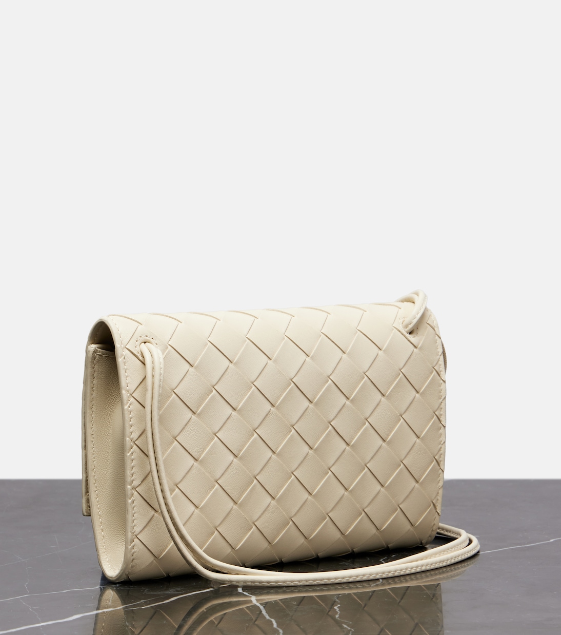 Clutch Andiamo Intrecciato aus Leder  | Bottega Veneta