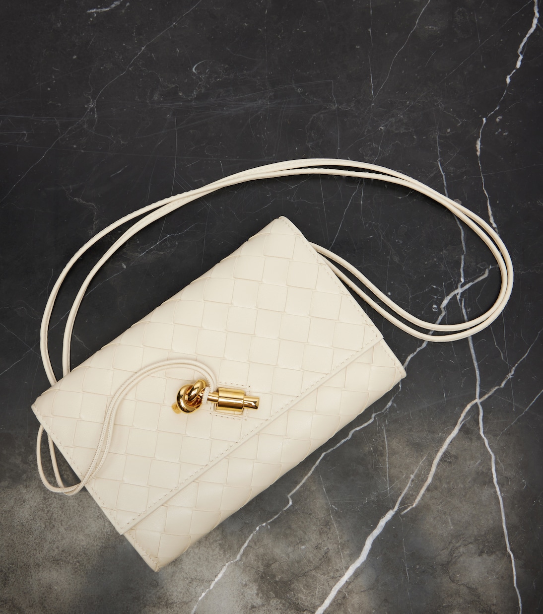 Clutch Andiamo Intrecciato aus Leder  | Bottega Veneta
