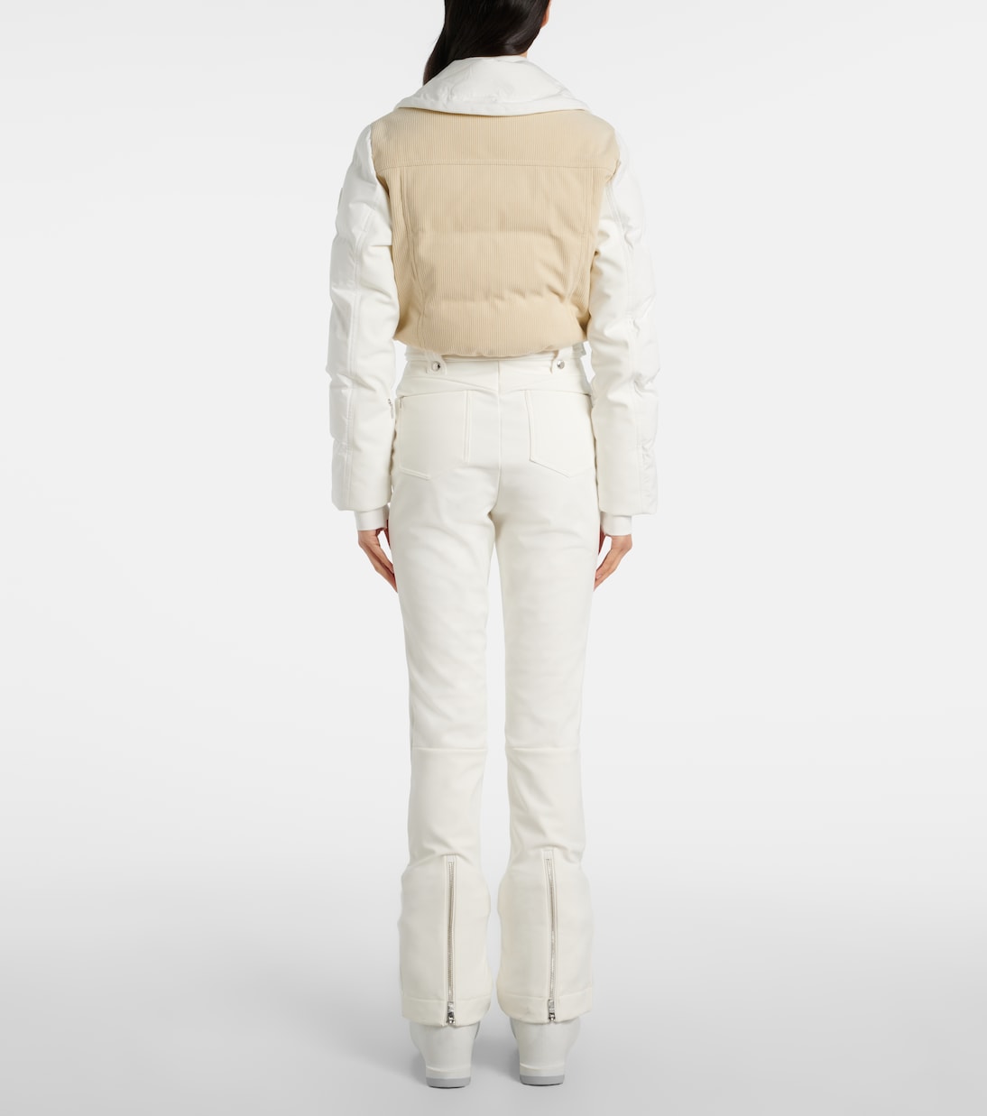 Karei corduroy-trimmed ski suit | Fusalp