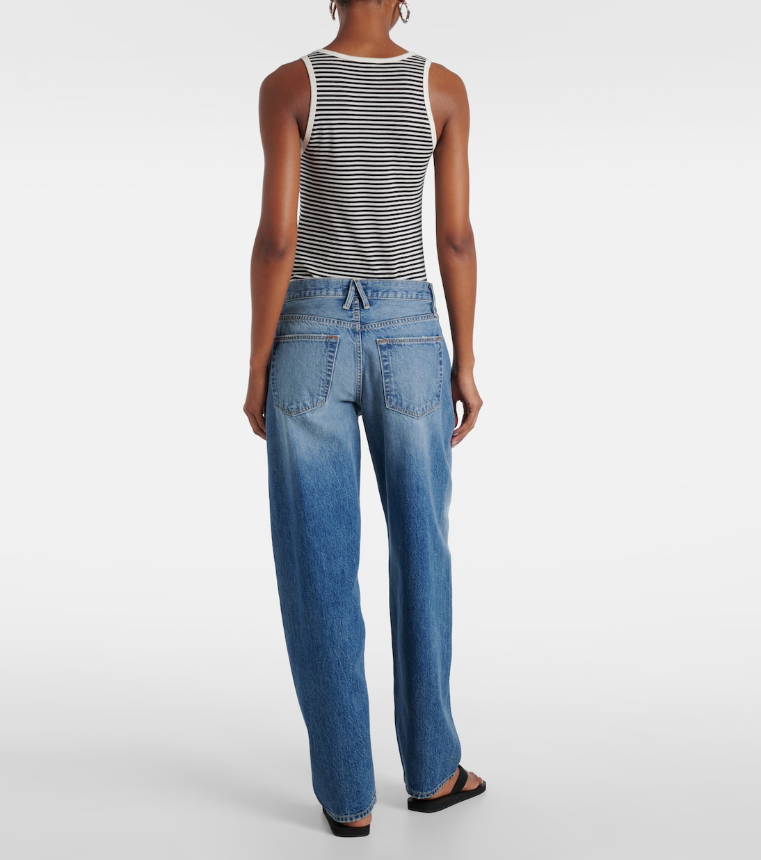 Jackson low-rise wide-leg jeans | Slvrlake