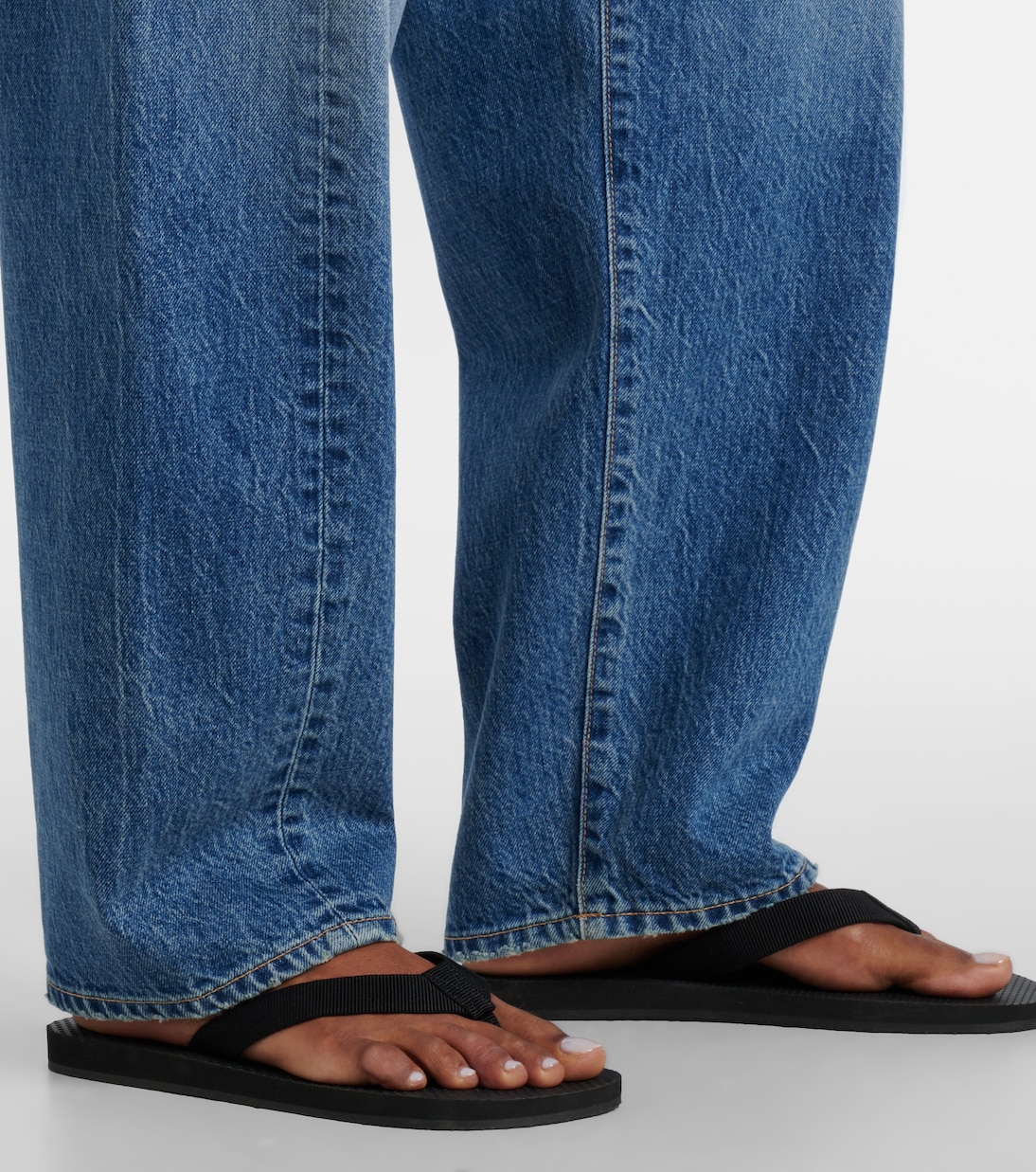 Jackson low-rise wide-leg jeans | Slvrlake