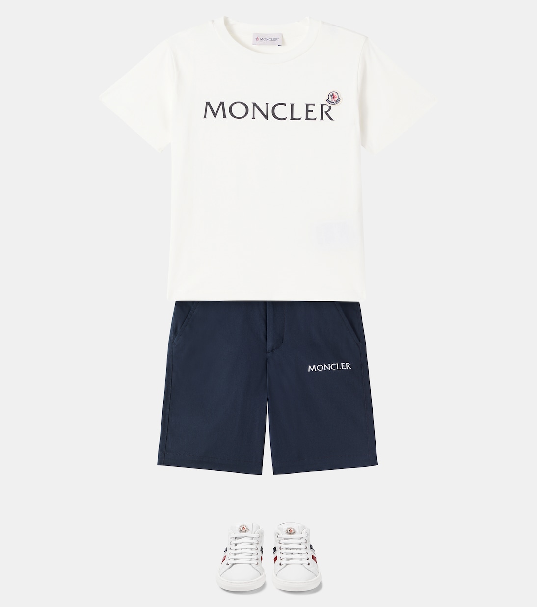 Logo cotton T-shirt | Moncler Enfant