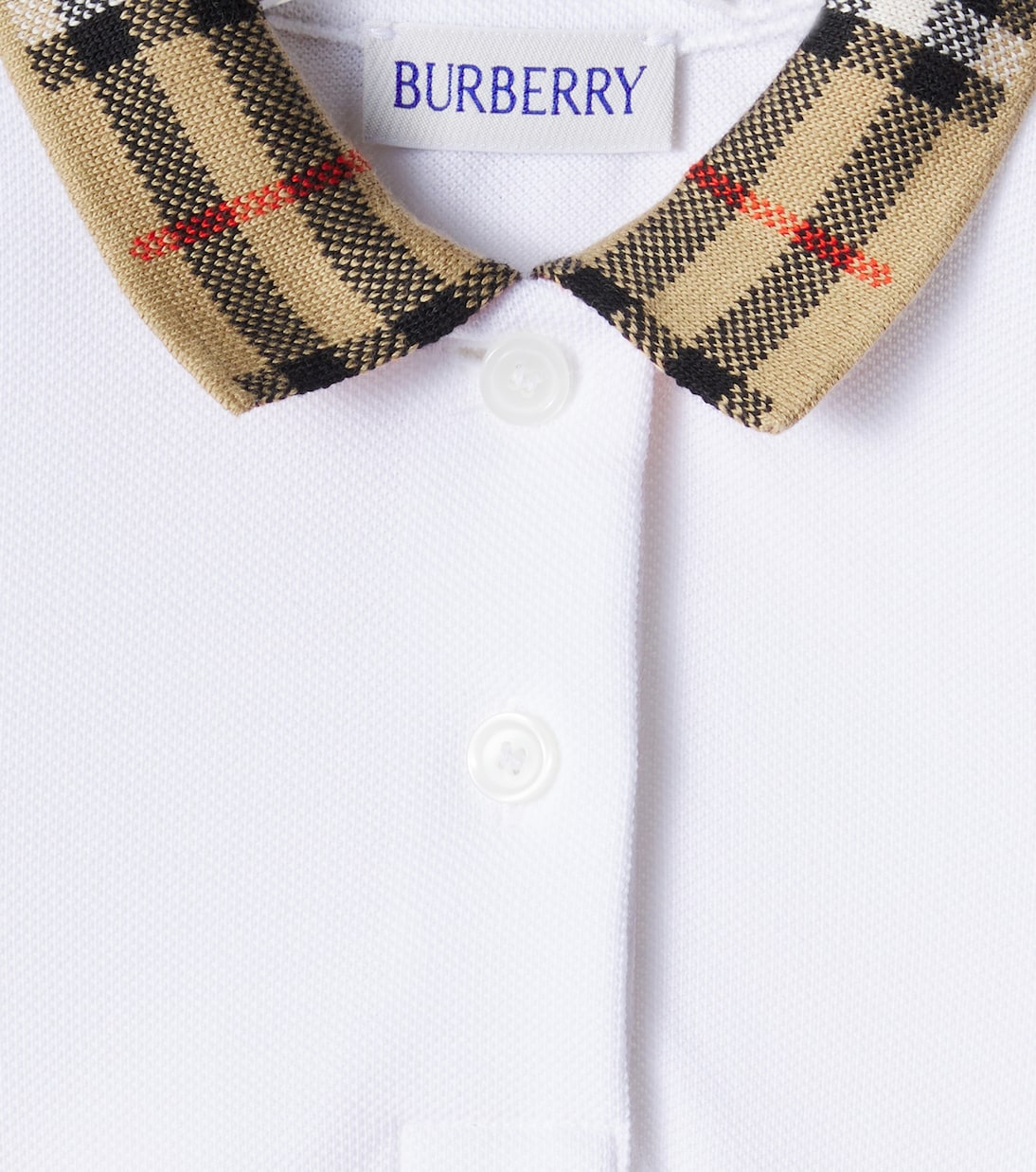 Bebé - vestido de algodón con Burberry Check | Burberry Kids