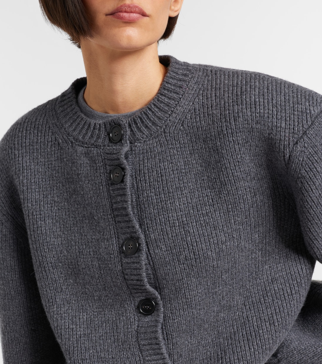 Statement wool cardigan | Róhe