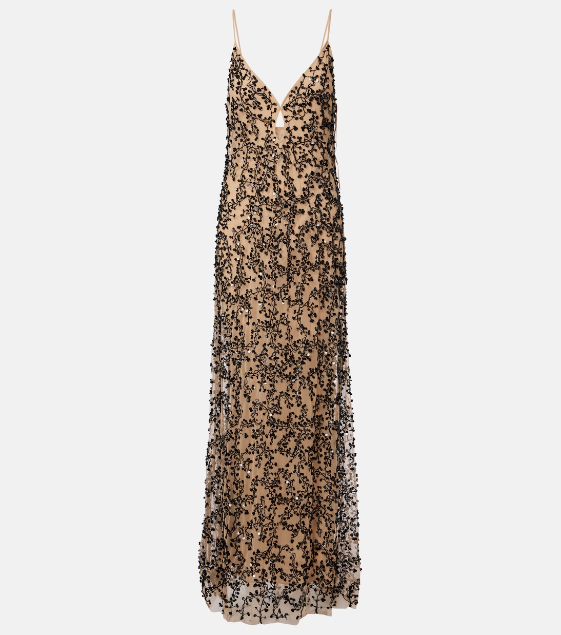 Reinvention embellished mesh gown | Johanna Ortiz