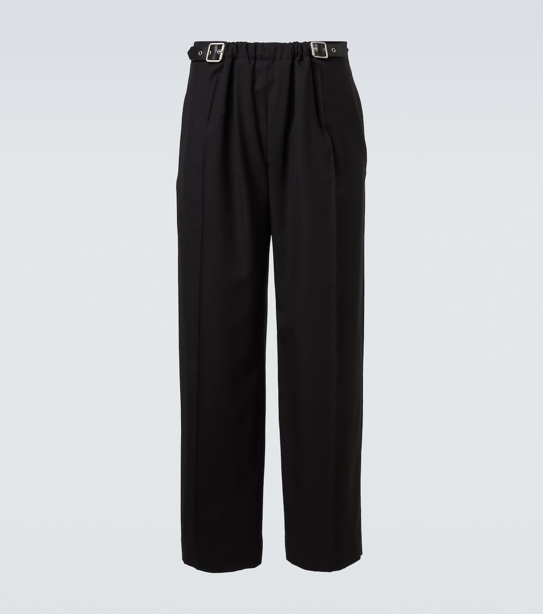 Gerade Hose aus Wolle | Loewe