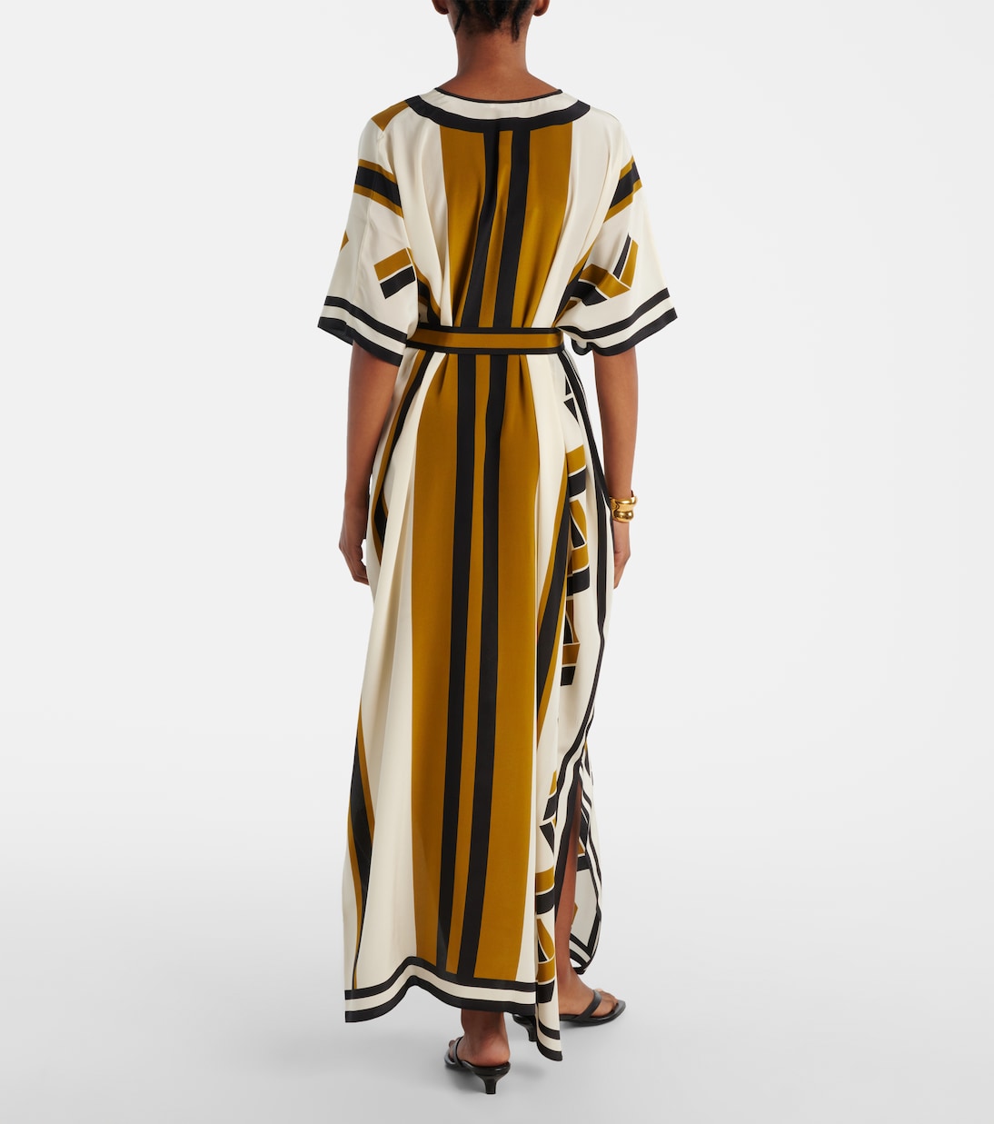 Kaftan Frequence aus Seiden-Twill | Eres