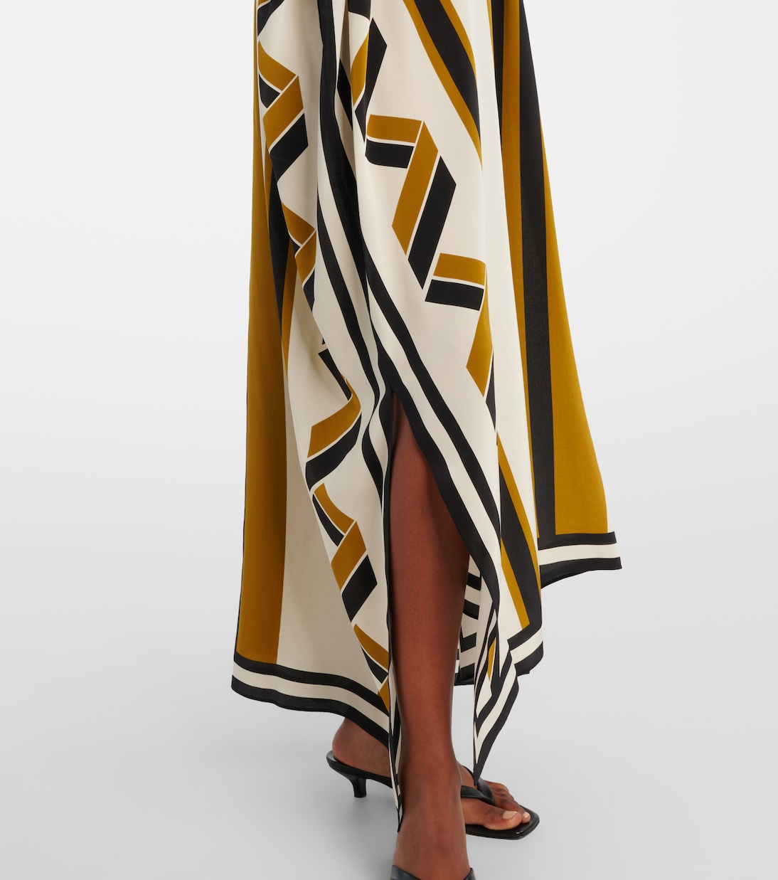 Kaftan Frequence aus Seiden-Twill | Eres