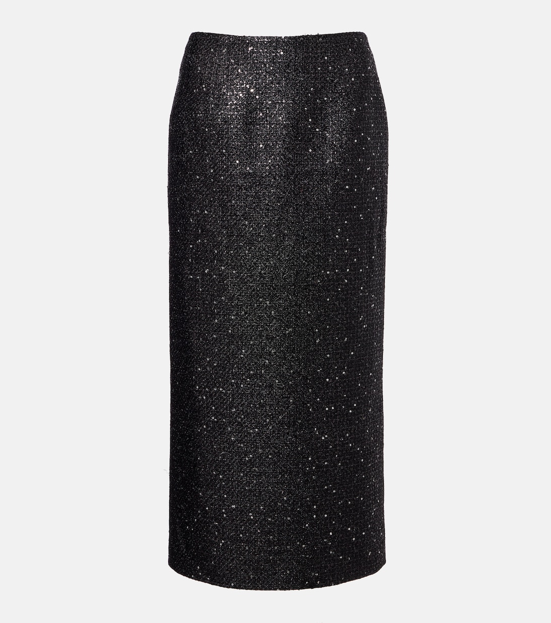 Sequined lamé tweed pencil skirt | Carolina Herrera