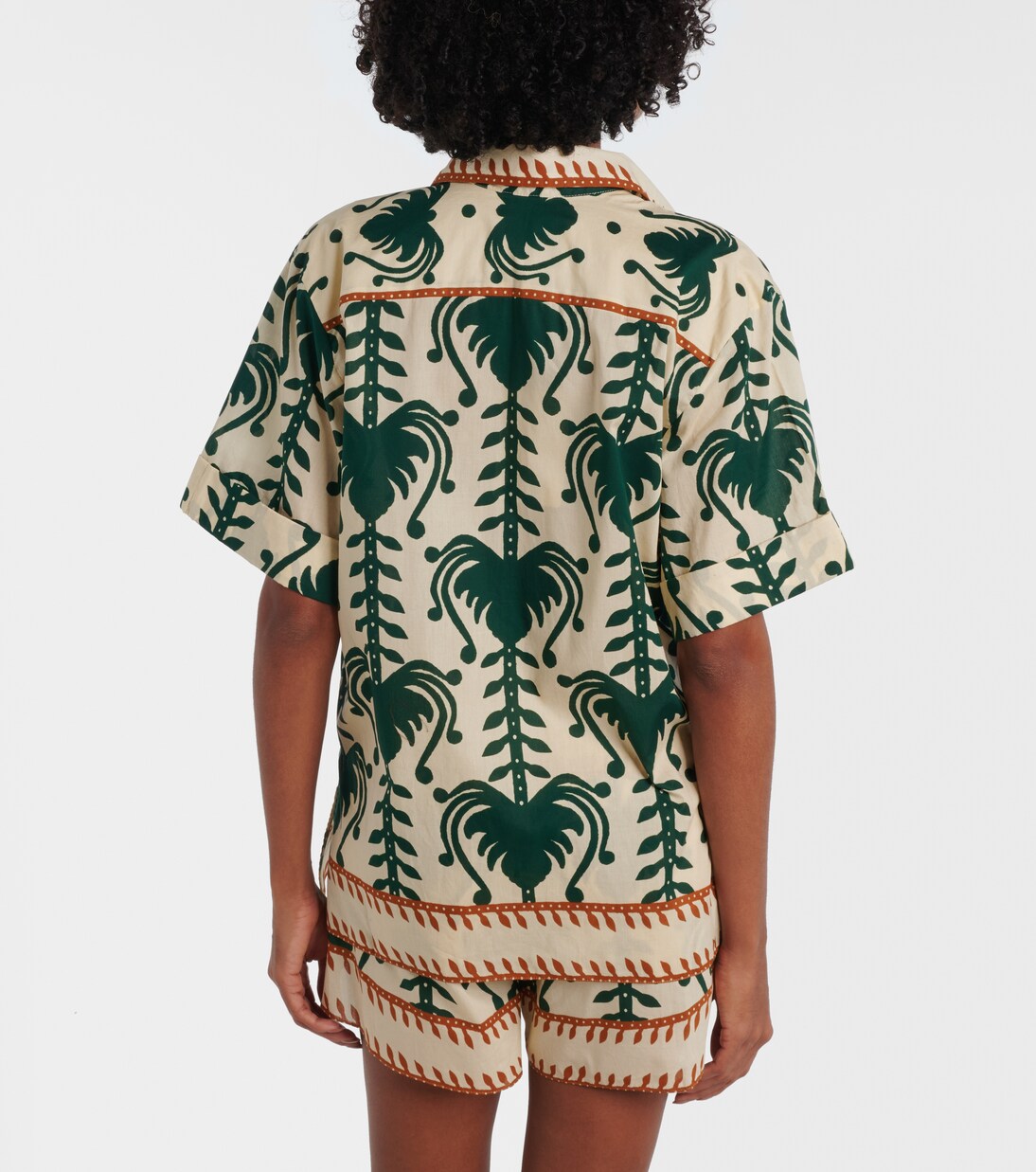 Salty Promises cotton shirt | Johanna Ortiz