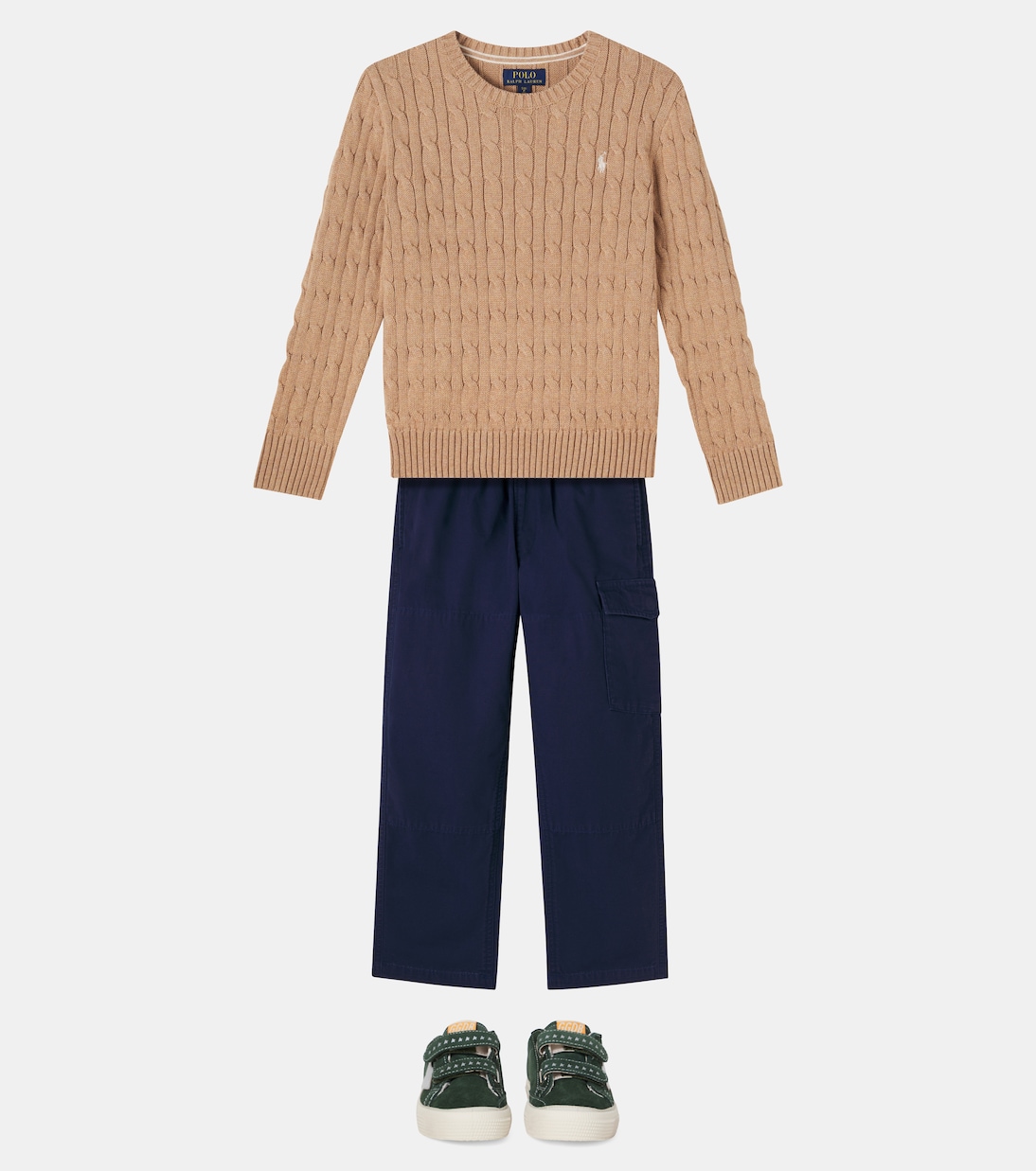 Sneakers May School aus Veloursleder mit Leder | Golden Goose Kids