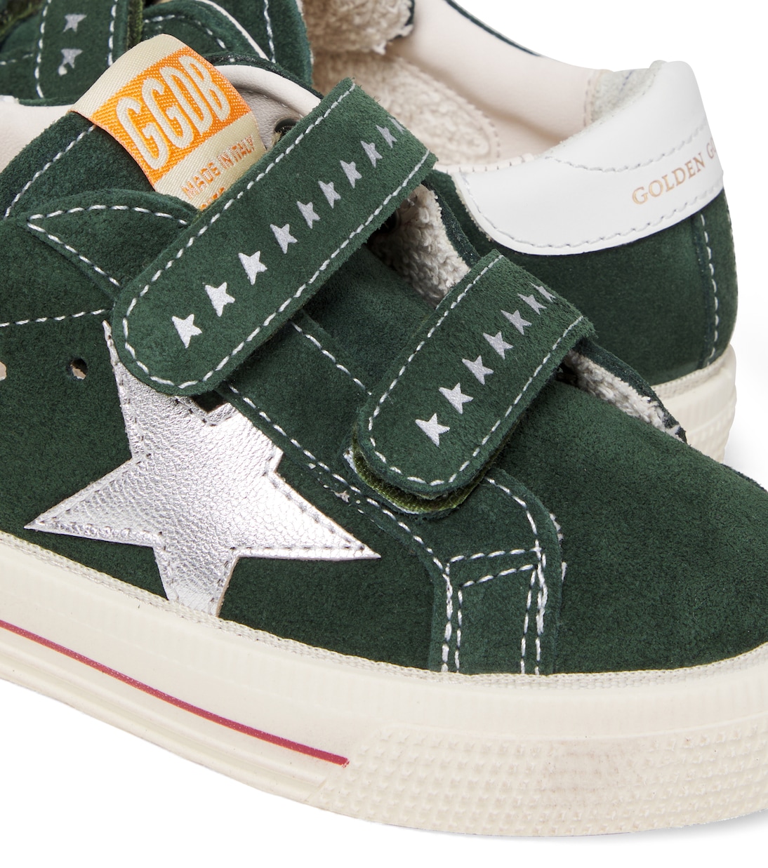 Sneakers May School aus Veloursleder mit Leder | Golden Goose Kids