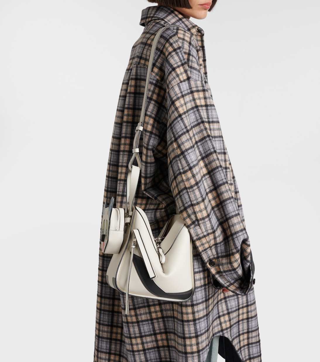 x Louis Wain Futurist Cat Hammock tote bag | Loewe