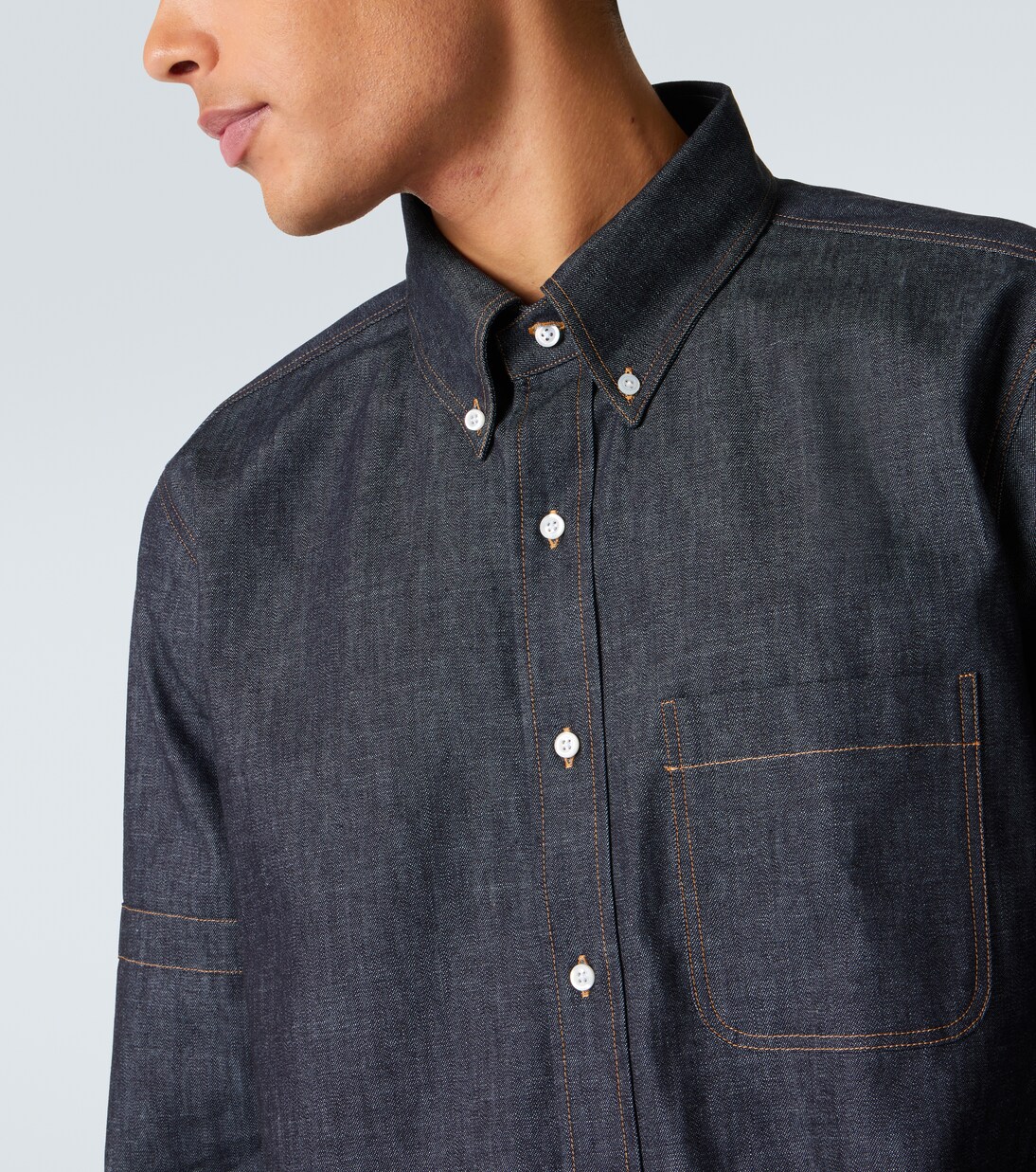 Denim shirt | Thom Browne