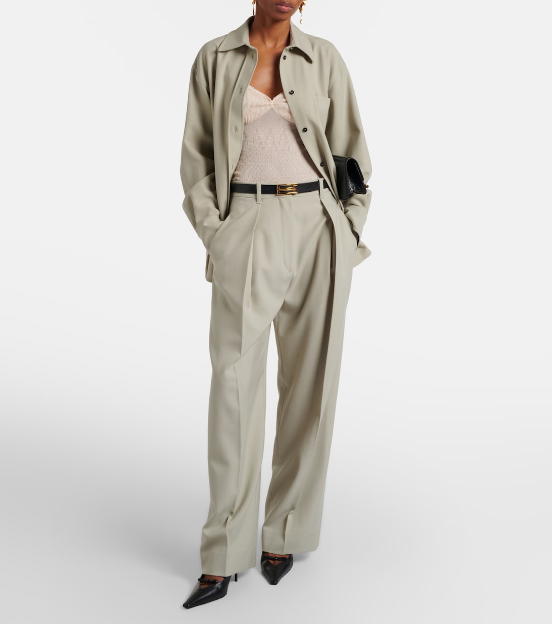 Cami cotton-blend top | Victoria Beckham