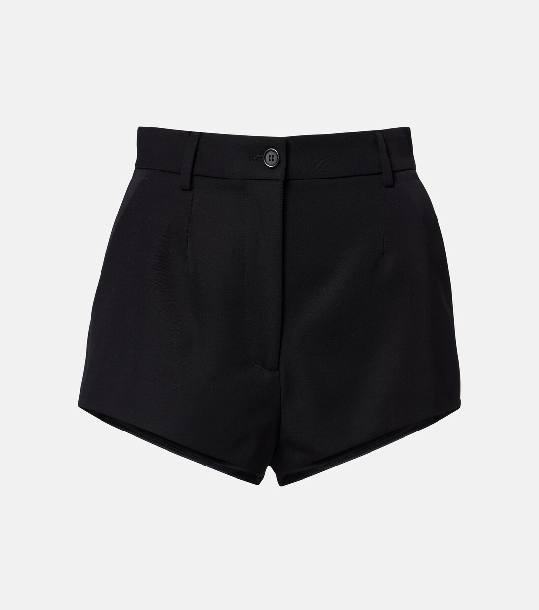 Virgin wool gabardine micro shorts | Dolce&Gabbana