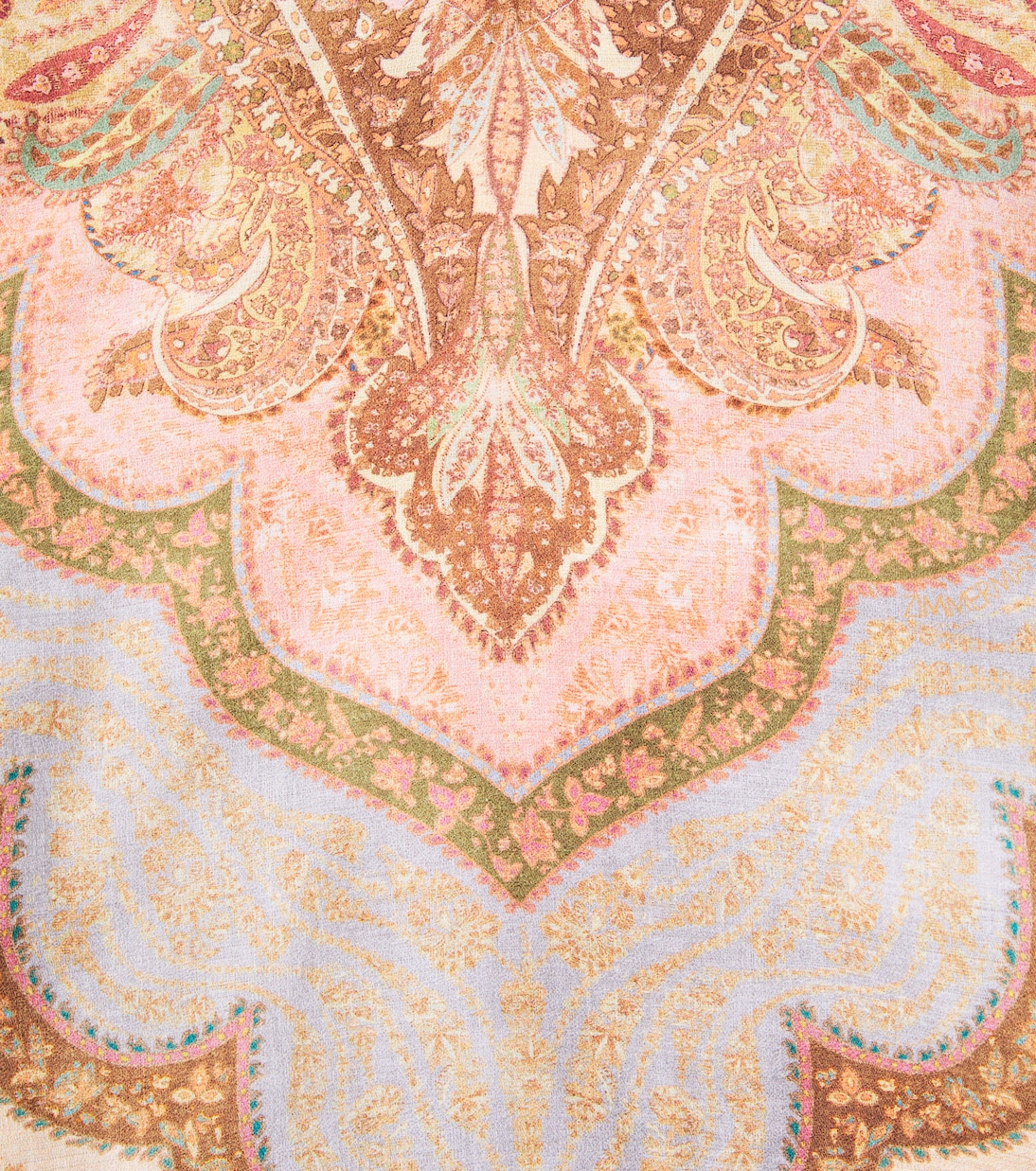 Awaken hooded cotton poncho | Zimmermann Kids