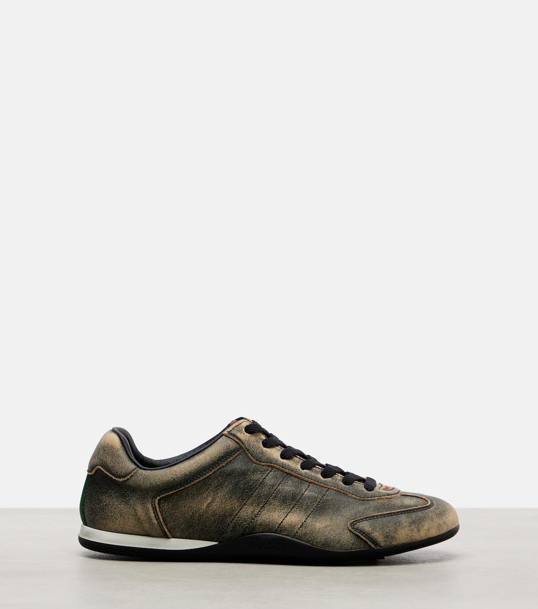 Gucci Shift leather sneakers | Gucci