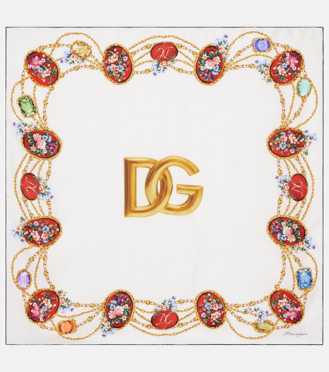 DG silk scarf | Dolce&Gabbana