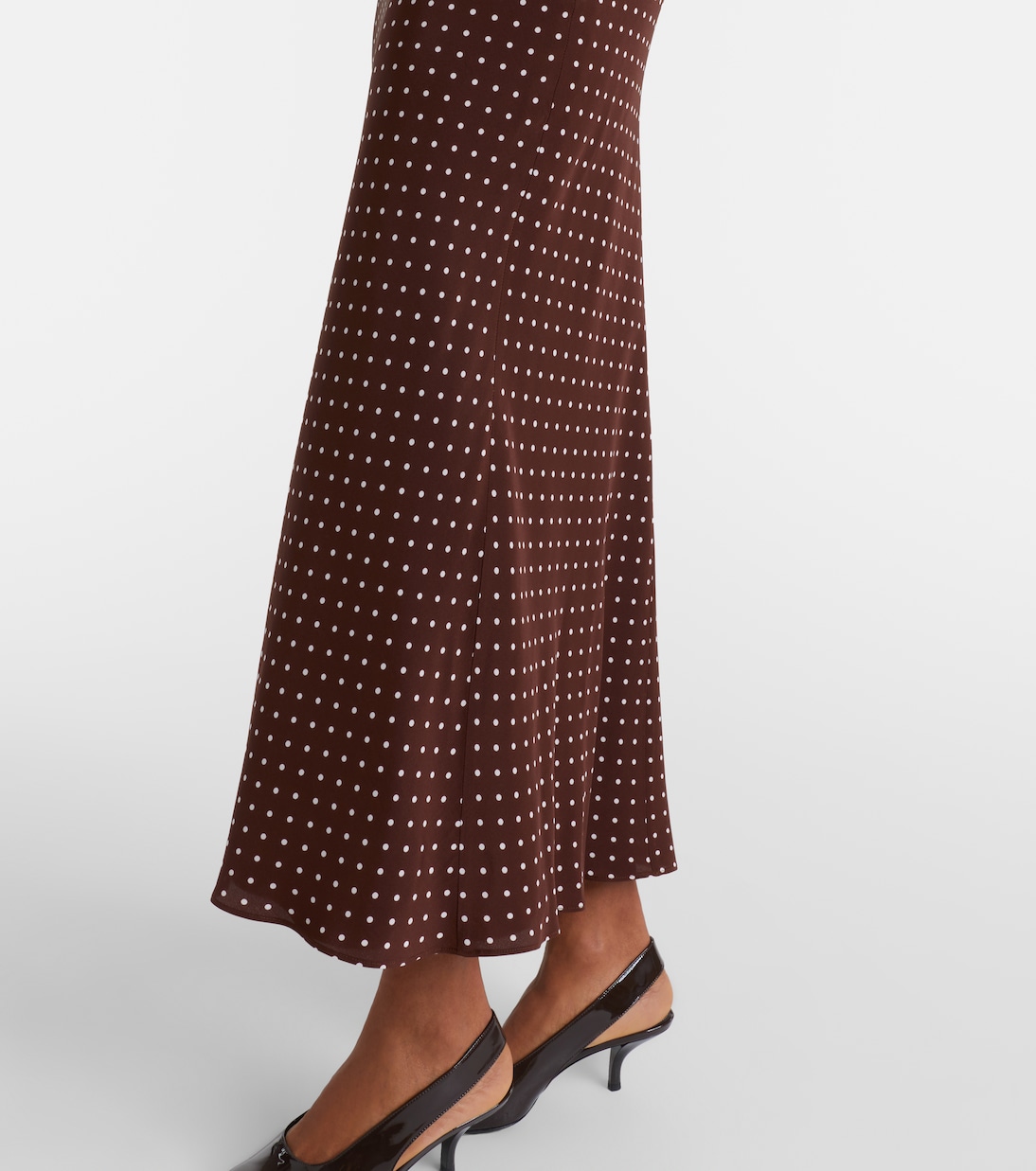 Polka-dot midi dress | Alessandra Rich