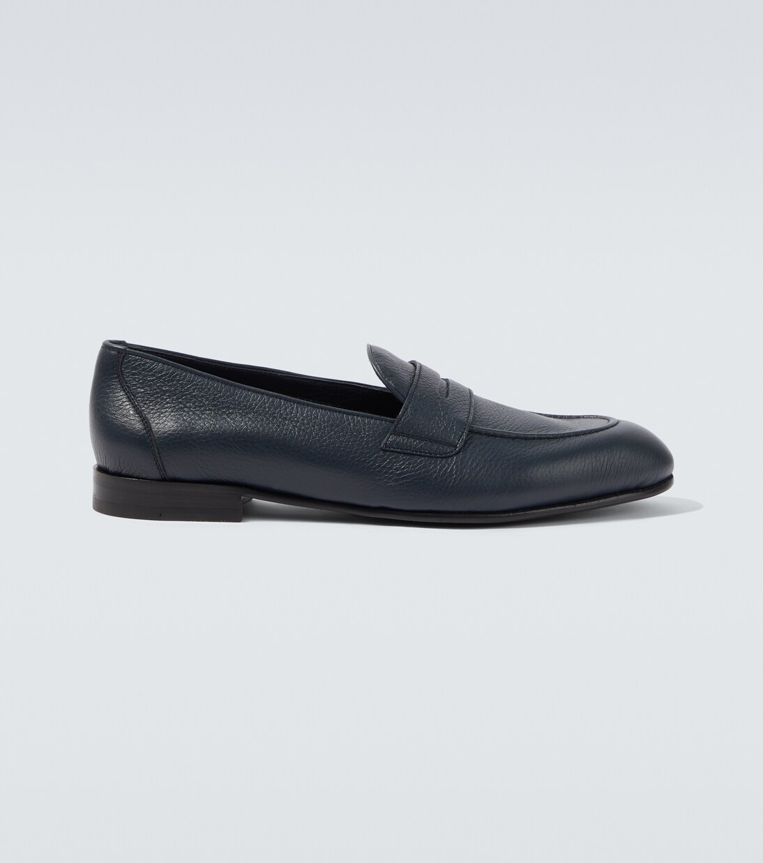 Leather penny loafers | Brioni
