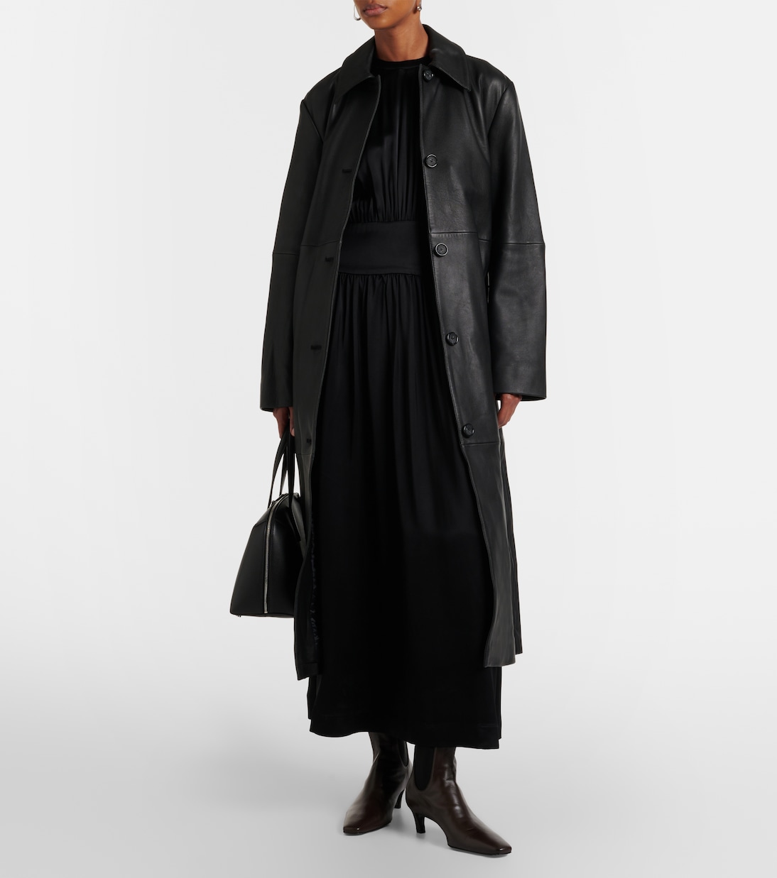 Leather Chelsea boots | Toteme